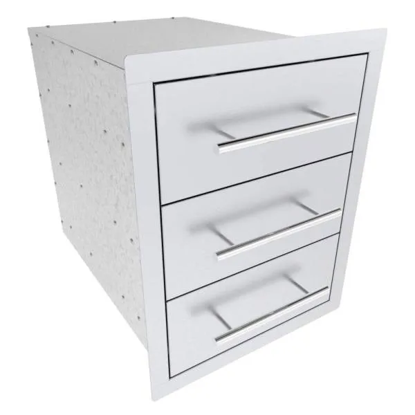 Texan Series 16 Inch Triple Drawer – TEX-16TD